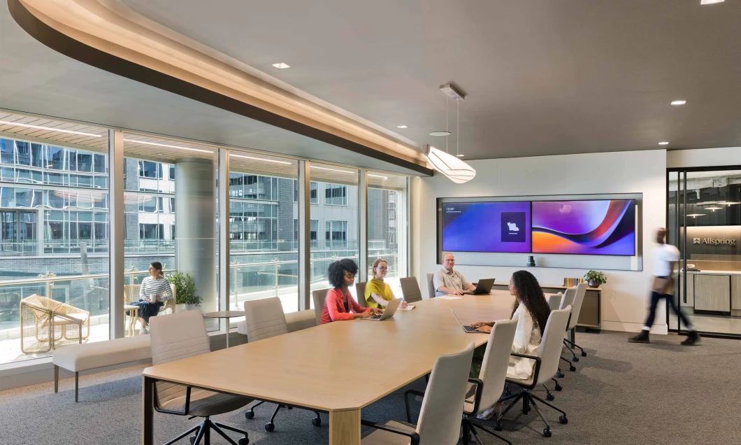  located at Charlotte, North Carolina Tova | Conference Table | Allspring Global Investments  slide 1