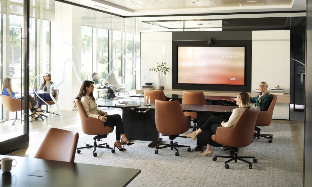  located at Dallas, TxApproach - Reconfigurable Tables - Gensler - DIRTT Showroom  slide 2