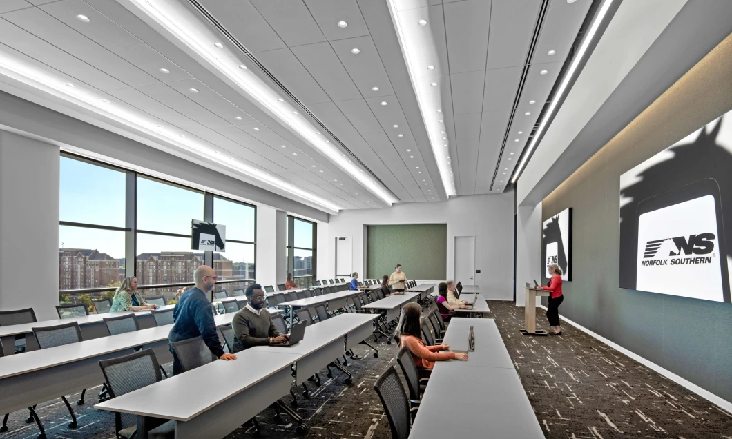  located at Atlanta, GANorfolk Southern Headquarters - HOK - MYNE Training Tables & Flow Conference Table slide 2