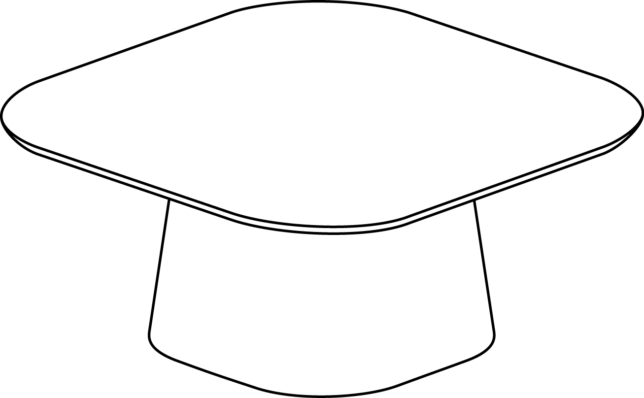 Radius Square – Island Base