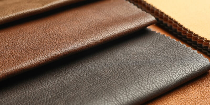 Leather/Polyurethane Swatch Card: Volo | Vicenza | Brisa swatch