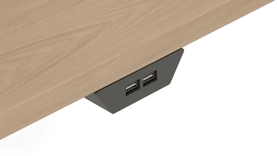 <p>A low voltage, under surface power system with 2 USB ports per unit.</p>