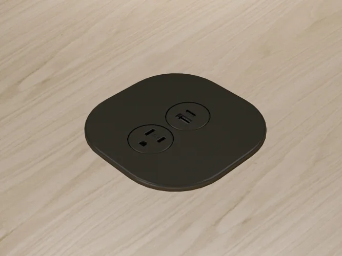 <p>Power Cap offers low profile yet robust power and data connectivity on the table surface. </p>